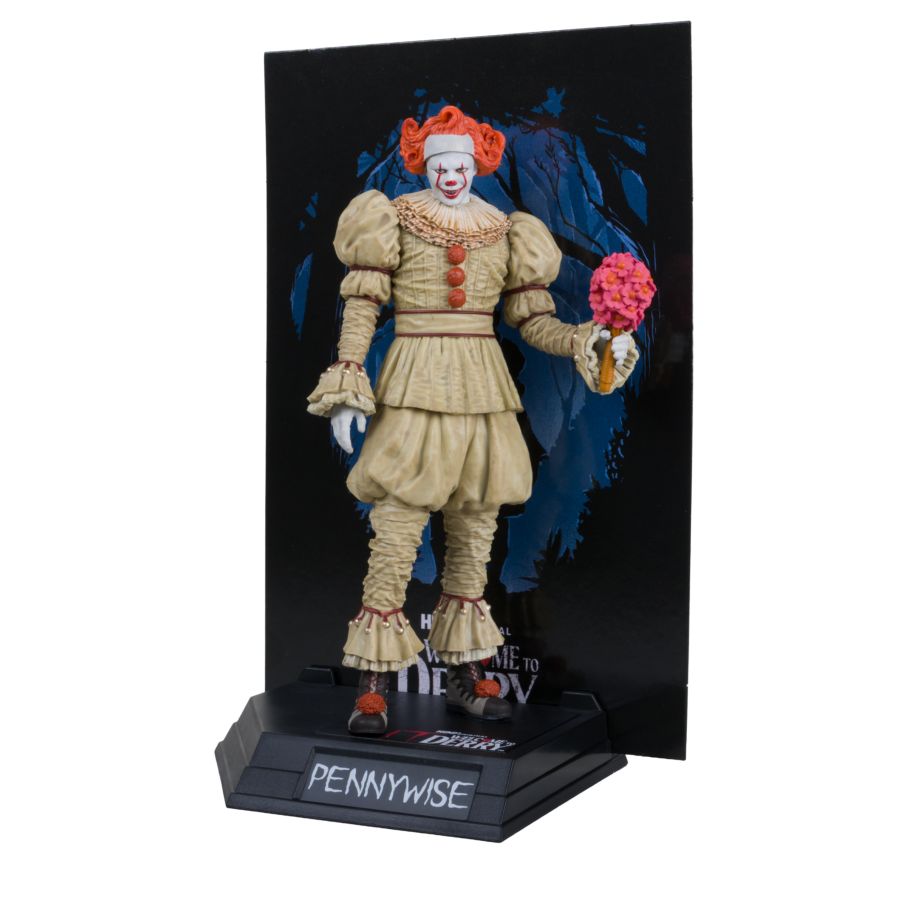Welcome to Derry - Pennywise (Flashback) 6" Movie Maniacs Figure