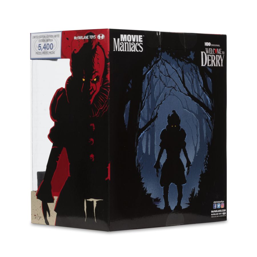 Welcome to Derry - Pennywise (Flashback) 6" Movie Maniacs Figure