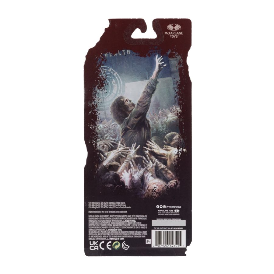 Walking Dead - Gas Mask Zombie (Season 4) 5" Action Figure