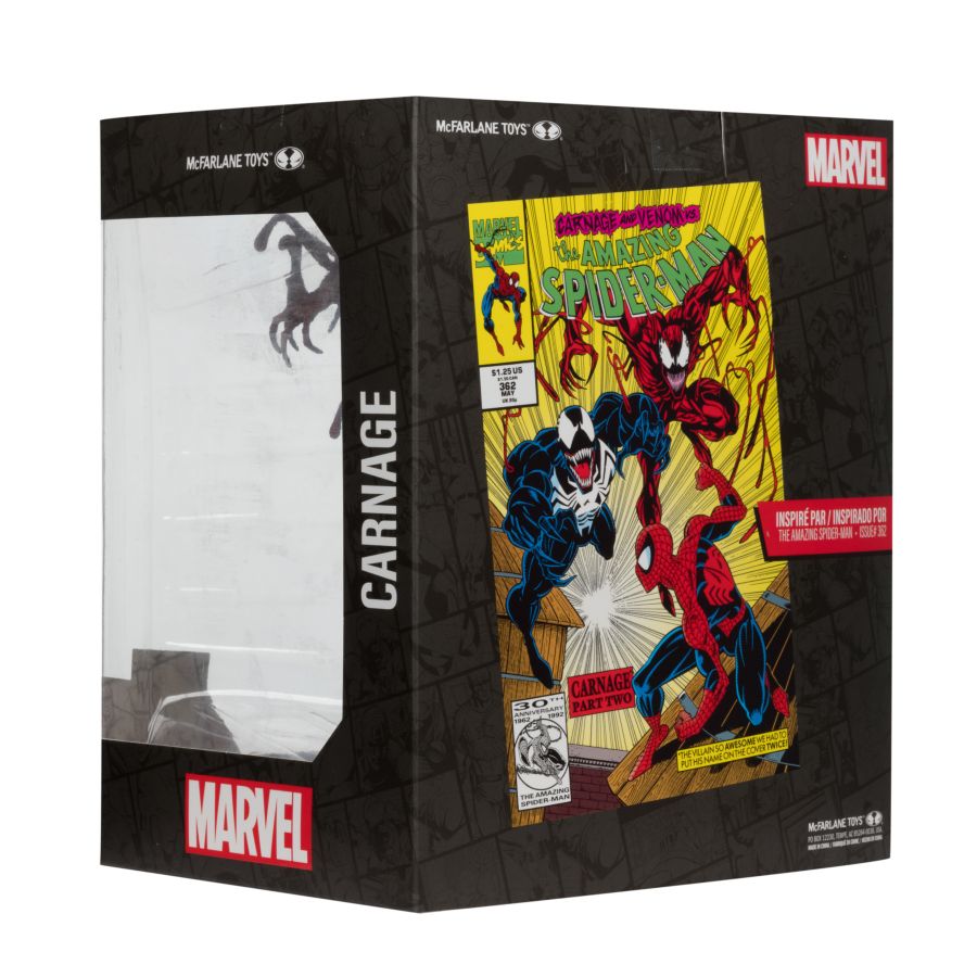 Marvel - Carnage "The Amazing Spider-Man #362" 1:10 Scale Posed Figure