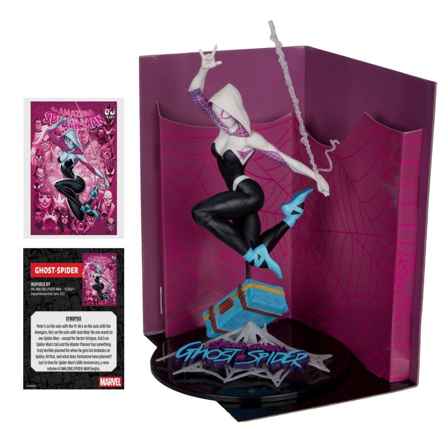 Marvel Collection - Ghost-Spider (The Amazing Spider-Man #1) 1:10 Scale Figure