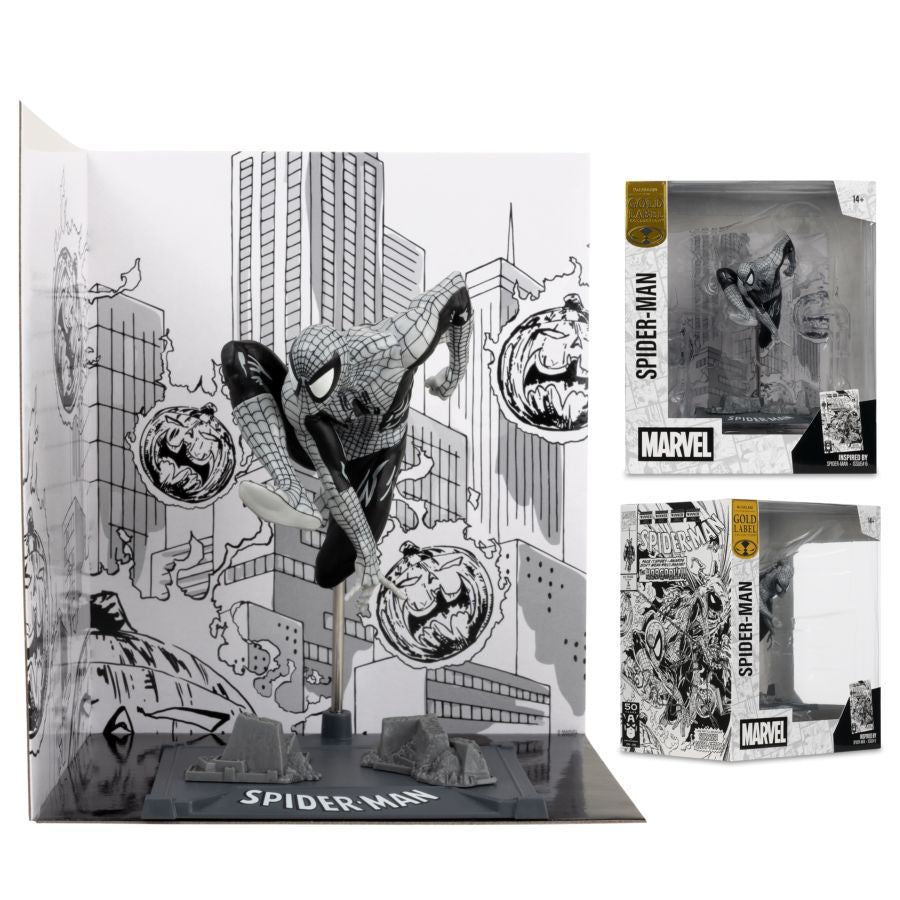 Marvel Comics - Spider-Man (Gold Label) 1:10 Scale Figure