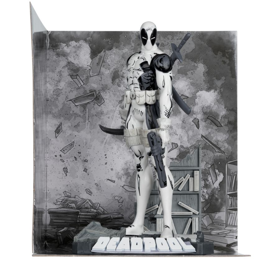 Marvel Comics - Deadpool (The New Mutants #98) Gold Label 1:10 Scale Figure