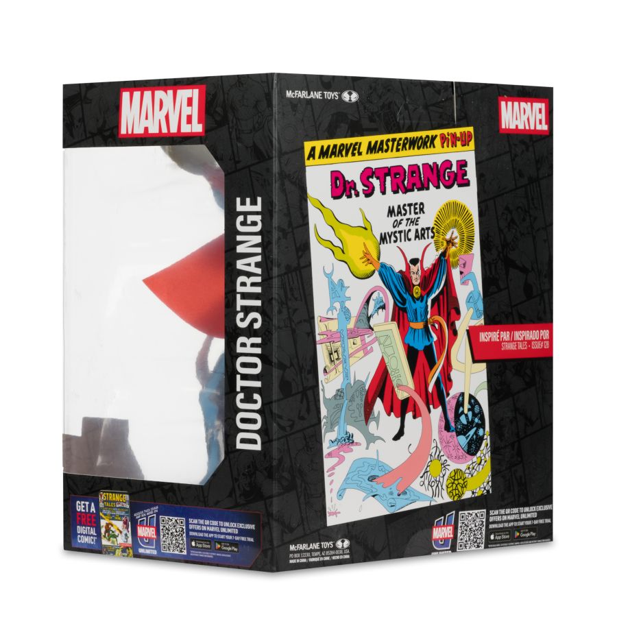 Marvel Comics - Dr. Strange (Strange Tales 128) 1:10 Scale Collectible Figure with Scene