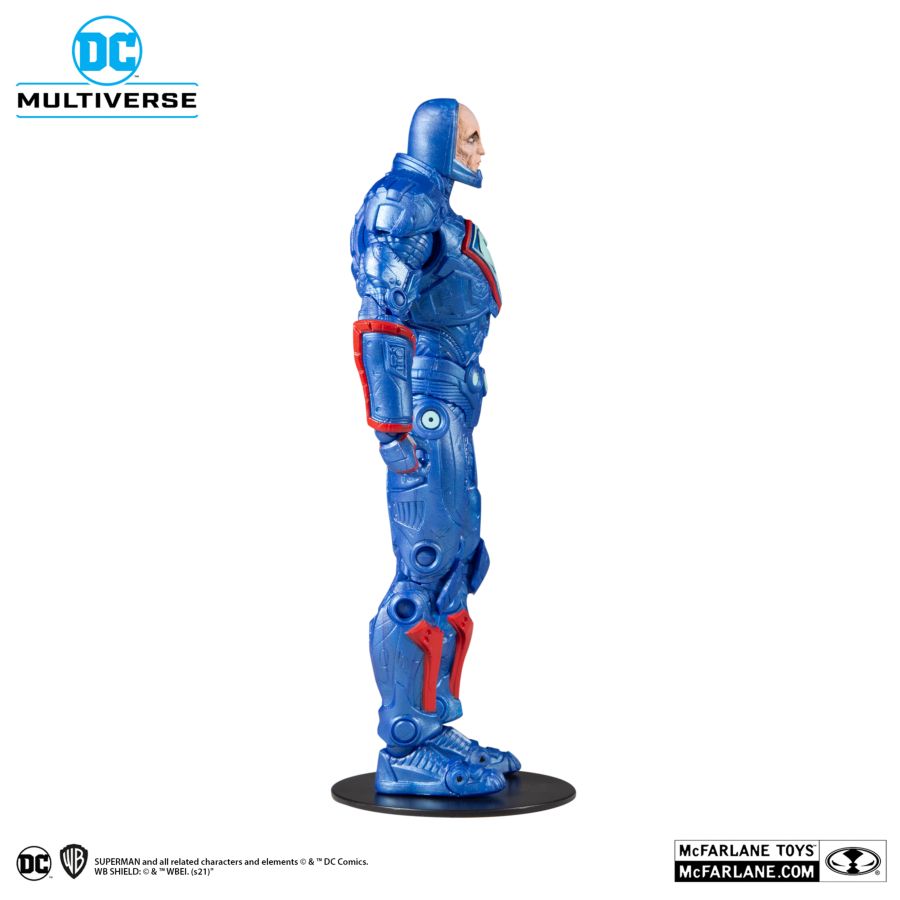 DC - Luthor Power Suit BU w/Throne 7" Figure