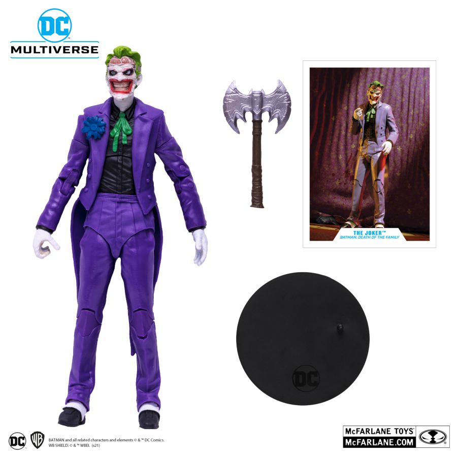 DC - Joker Death of the Family 7" Figure