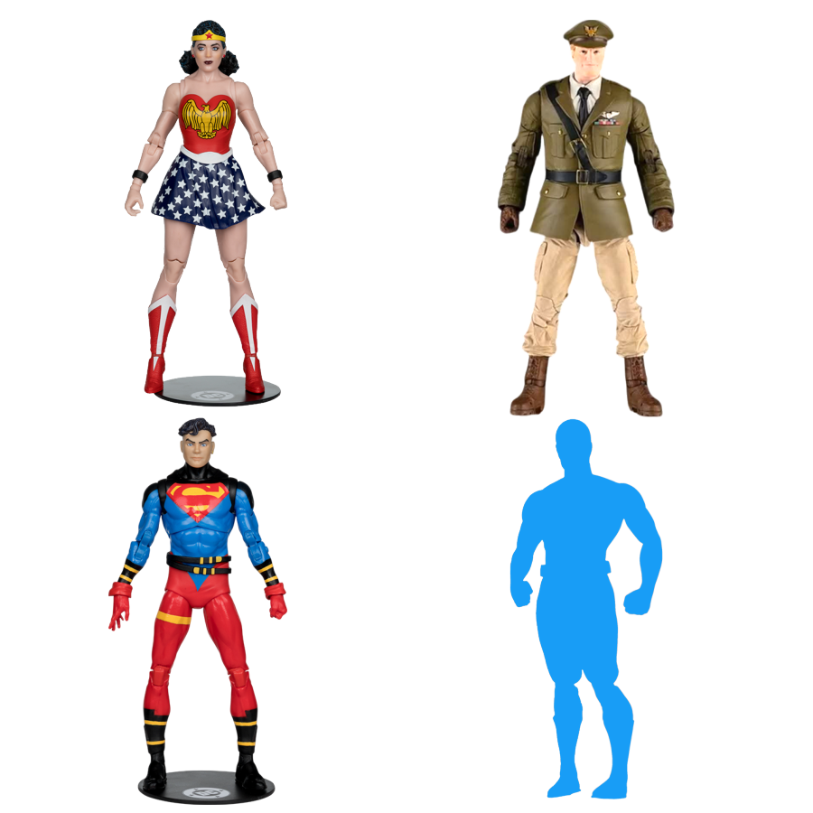 DC - Figure w/Comic ASST