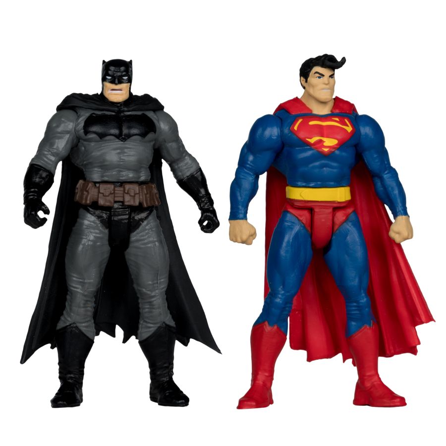 DC Comics - Batman, Son Of Batman, Superman & Joker 3" Figure with Comic 4-Pack
