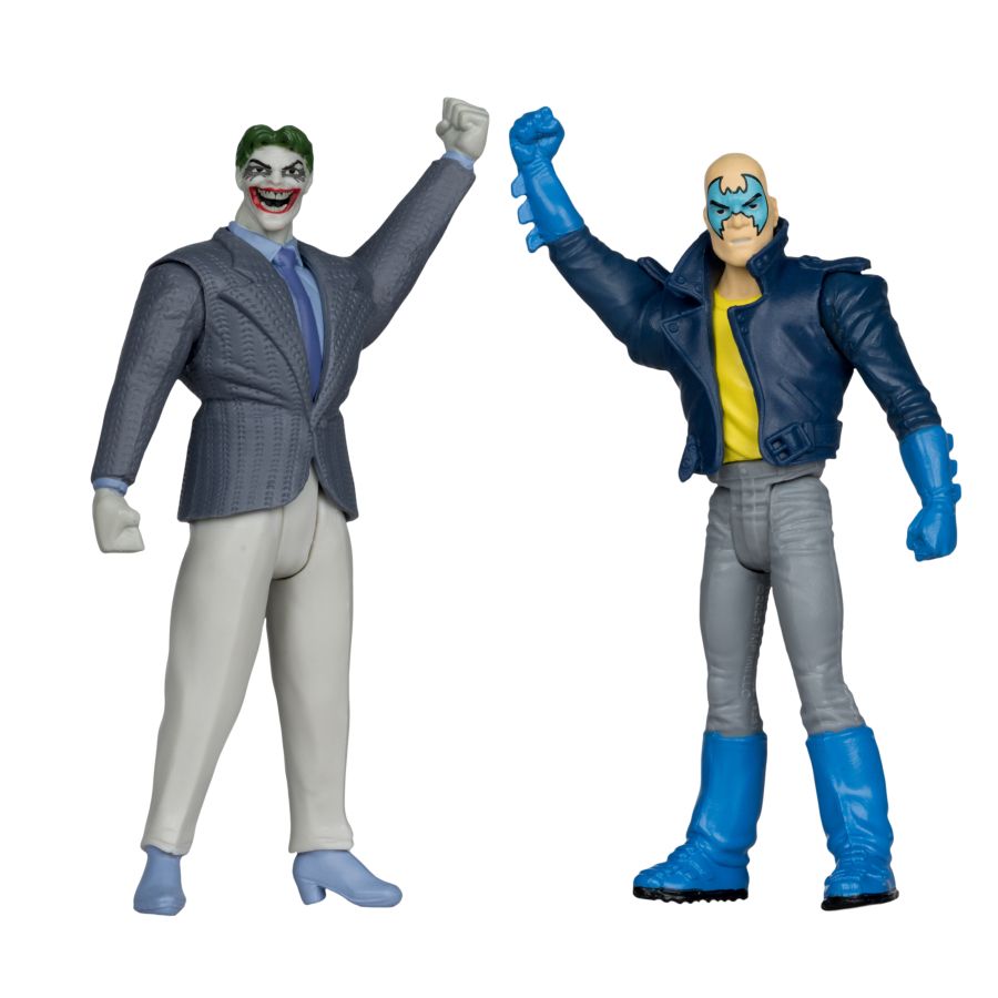 DC Comics - Batman, Son Of Batman, Superman & Joker 3" Figure with Comic 4-Pack