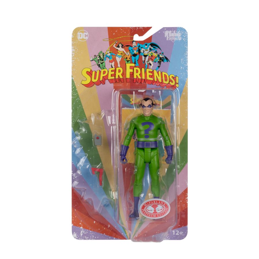 DC Super Friends - Riddler (Chase Version) 6" Retro Figure
