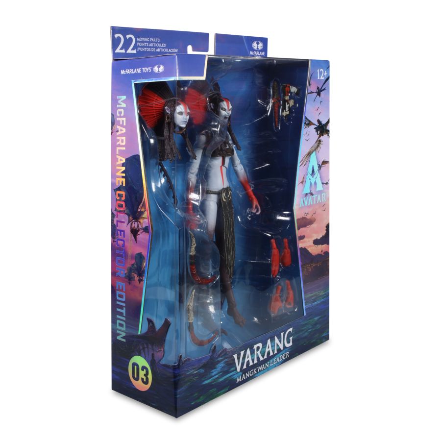 Avatar: Fire and Ash - Varang (Warrior) 7" Action Figure