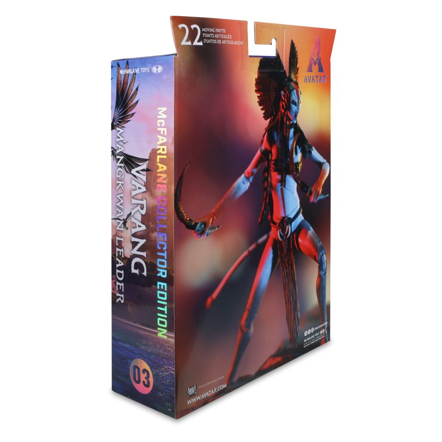 Avatar: Fire and Ash - Varang (Warrior) 7" Action Figure
