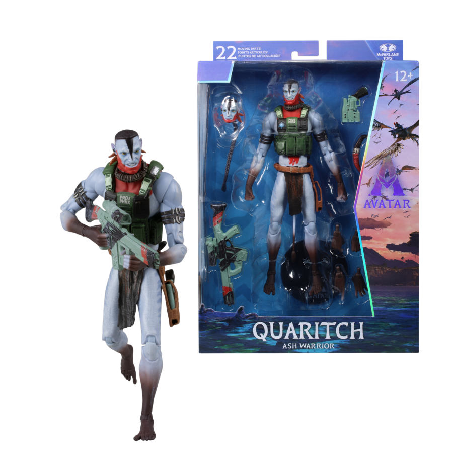 Avatar: Fire and Ash - Recom Quaritch (Warrior) 7" Action Figure