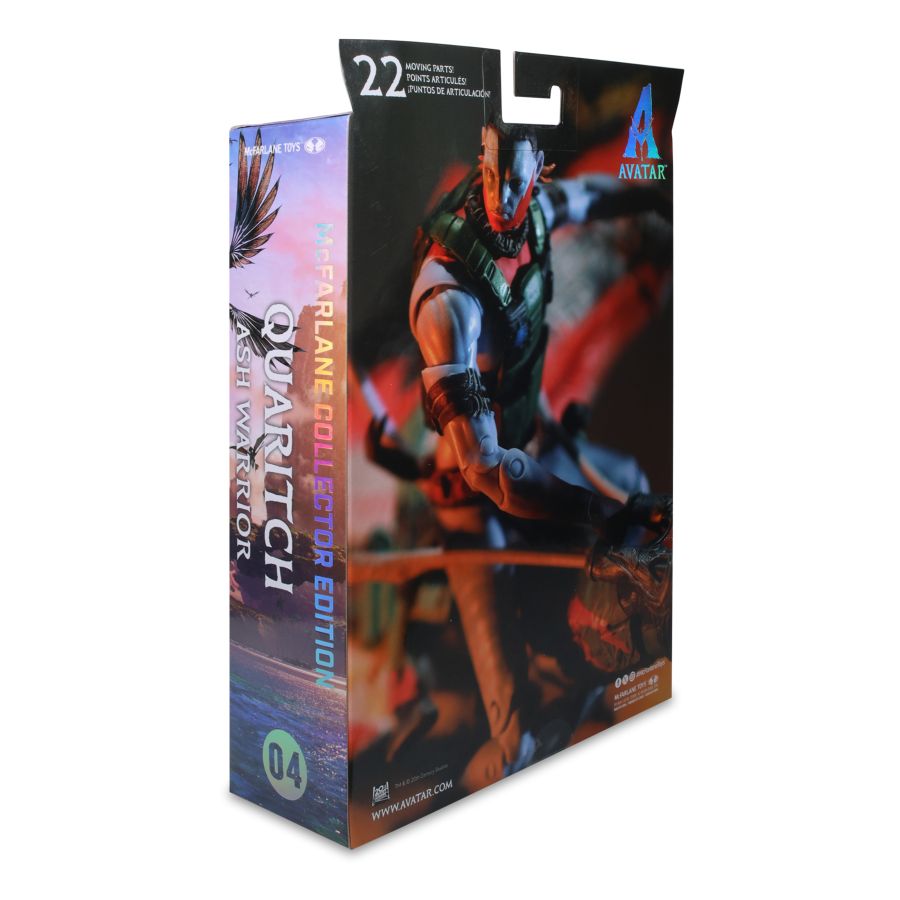 Avatar: Fire and Ash - Recom Quaritch (Warrior) 7" Action Figure
