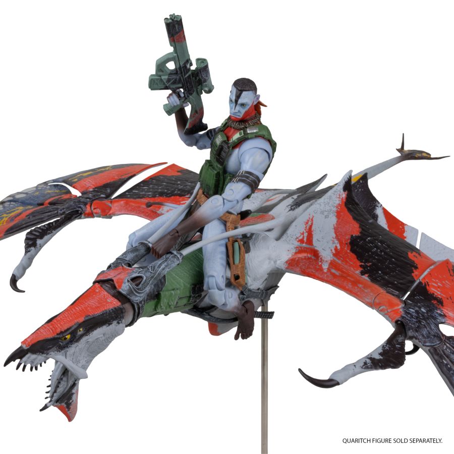 Avatar: Fire and Ash - Quaritch's Mega Banshee Action Figure