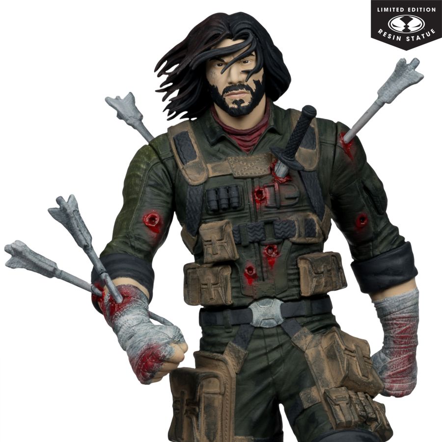 Brzrkr - B Resin Statue
