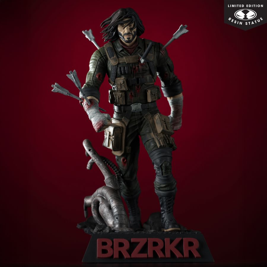 Brzrkr - B Resin Statue