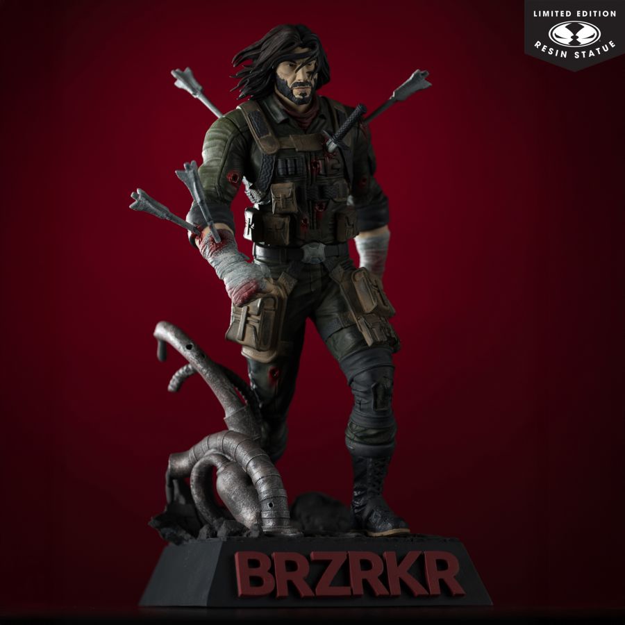 Brzrkr - B Resin Statue