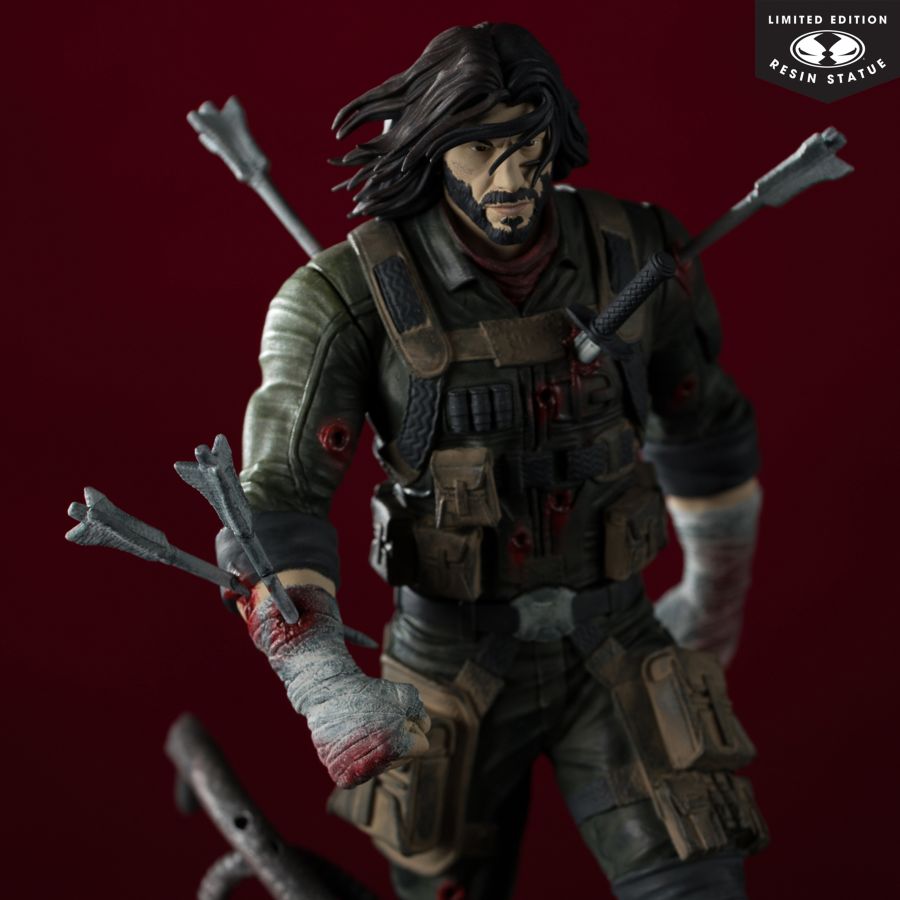 Brzrkr - B Resin Statue