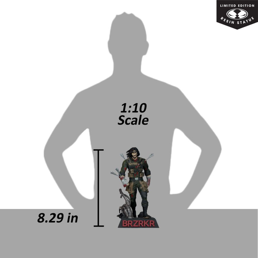 Brzrkr - B Resin Statue