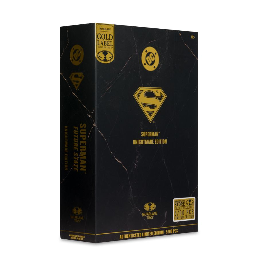DC Multiverse - Superman Knightmare Editon (Gold Label) 7" Figure