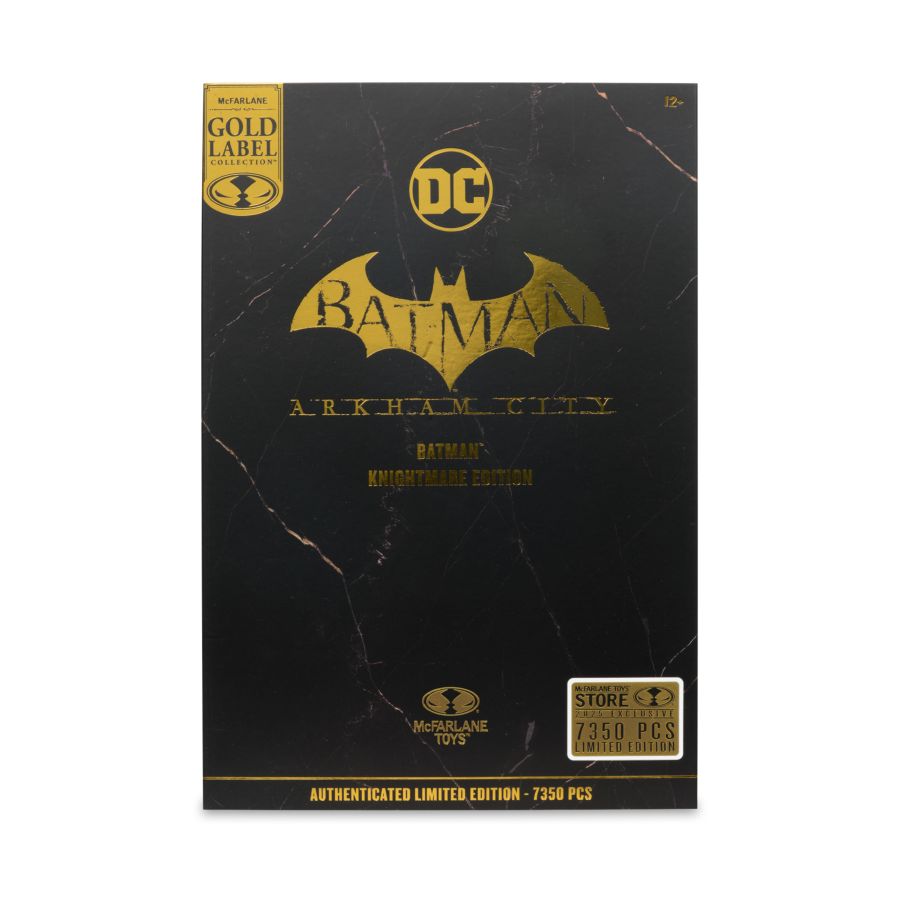 DC Multiverse - Batman (Arkham City)(Knightmare)(Gold Label) 7" Figure