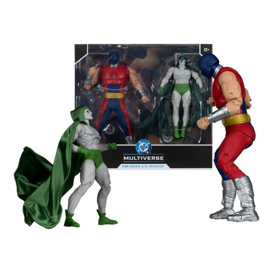 DC Multiverse - Atom Smasher And Specter 7" Figure & Megafig 2-Pack