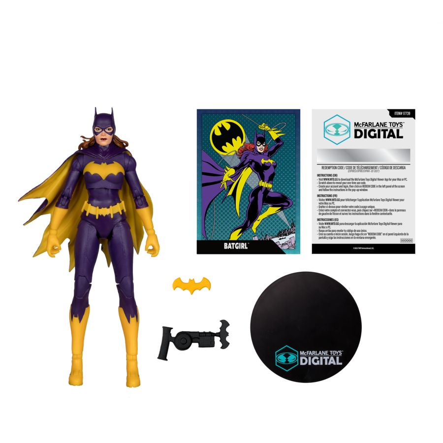DC Comics - Digital 7" Figure Wave 6 Assortment (6 Pieces)