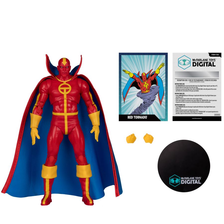DC Comics - Red Tornado (Bronze Age) Digital 7" Figure