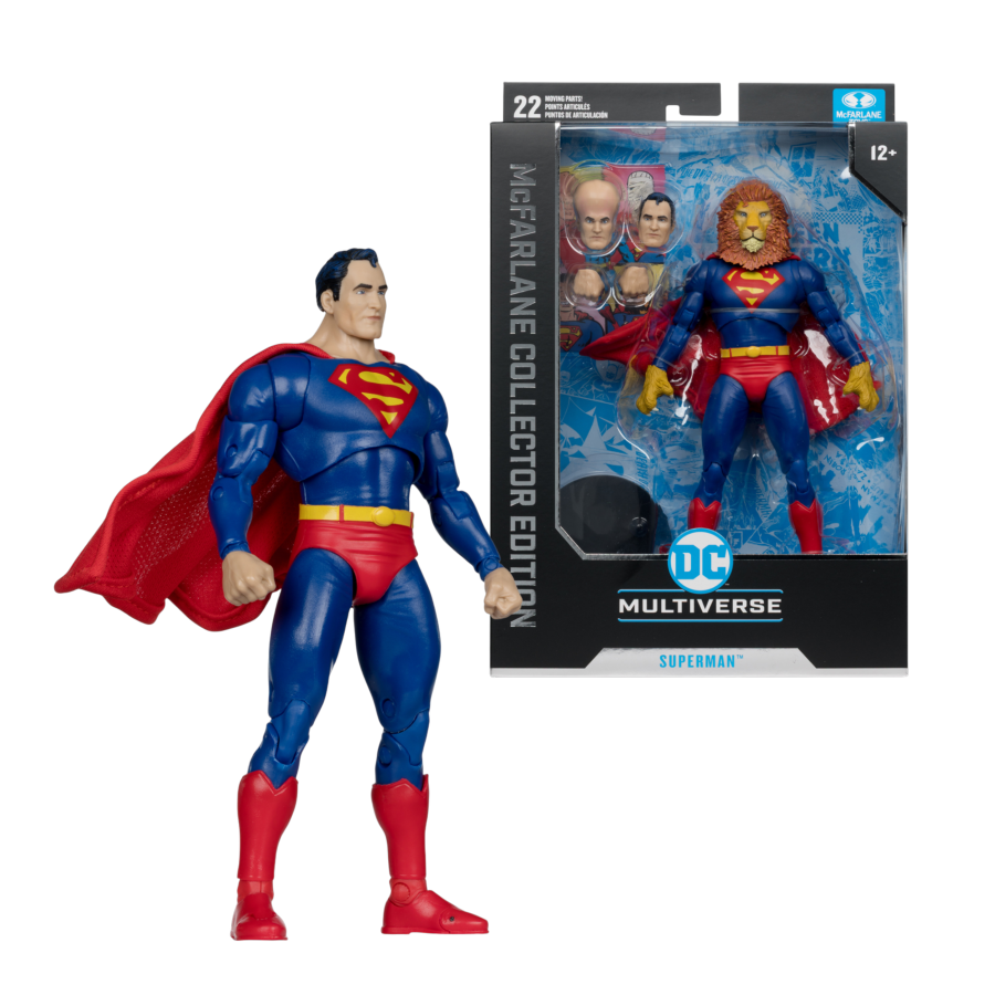 DC Comics - Strange Lives Of Superman #39 Mcfarlane Collector Edition 7" Figure