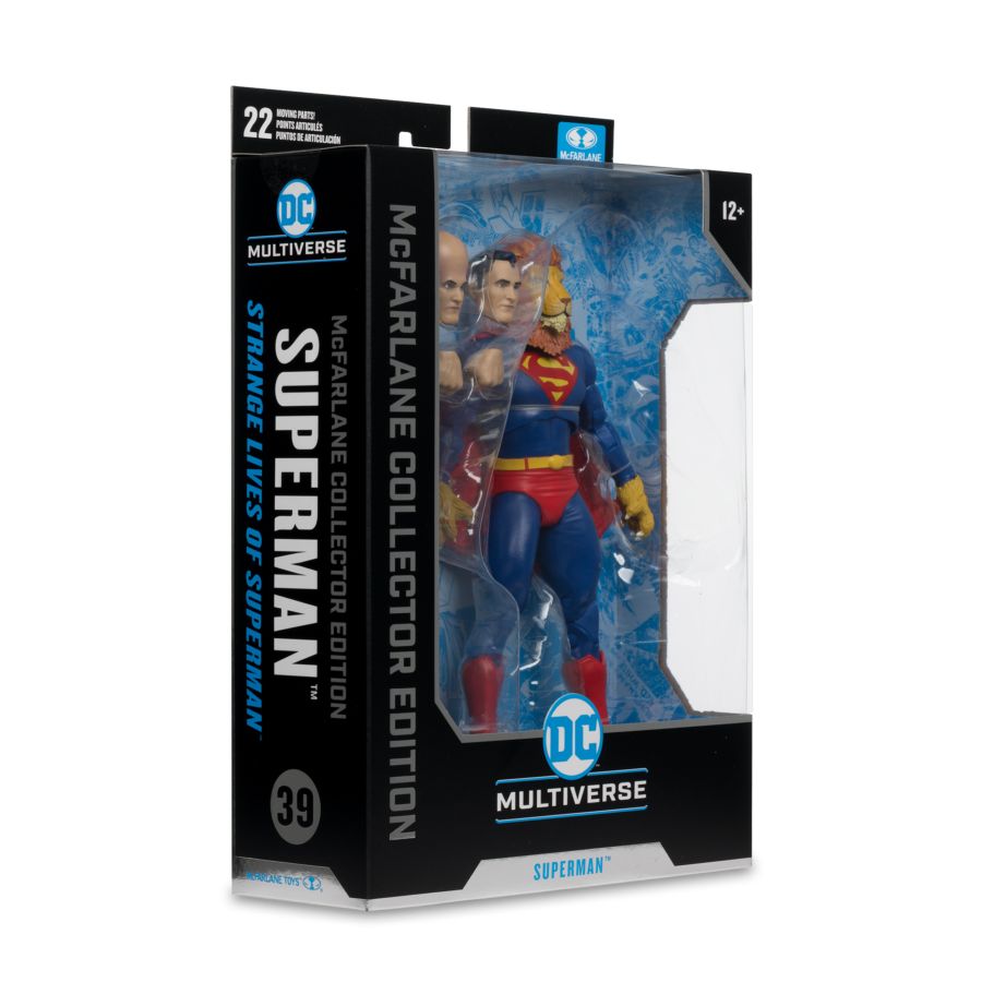 DC Comics - Strange Lives Of Superman #39 Mcfarlane Collector Edition 7" Figure