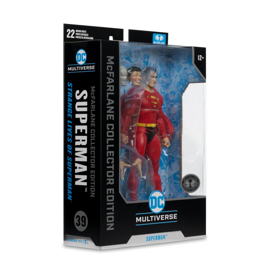 DC Comics - Strange Lives Of Superman #39 Mcfarlane Collector Edition 7" Figure