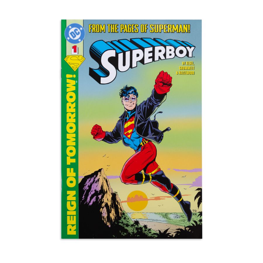 DC Comics - Superboy (with Comic) (Return Of Superman) 7" Figure
