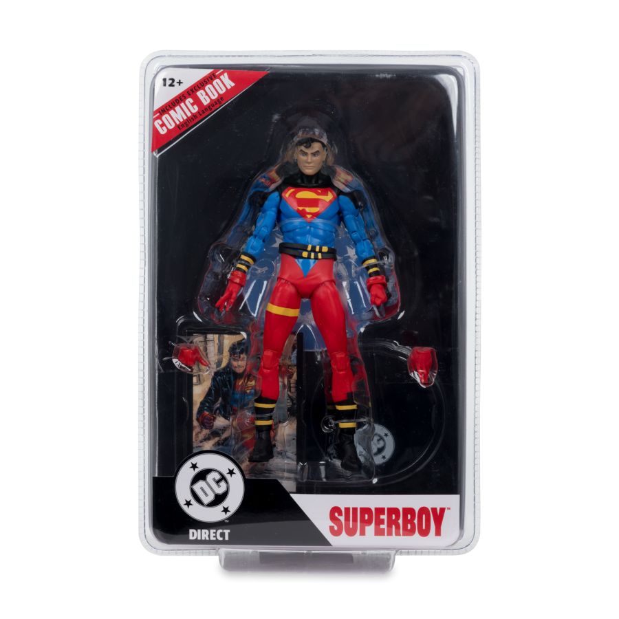 DC Comics - Superboy (with Comic) (Return Of Superman) 7" Figure