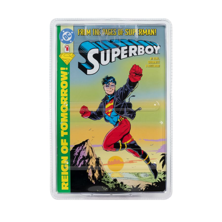 DC Comics - Superboy (with Comic) (Return Of Superman) 7" Figure