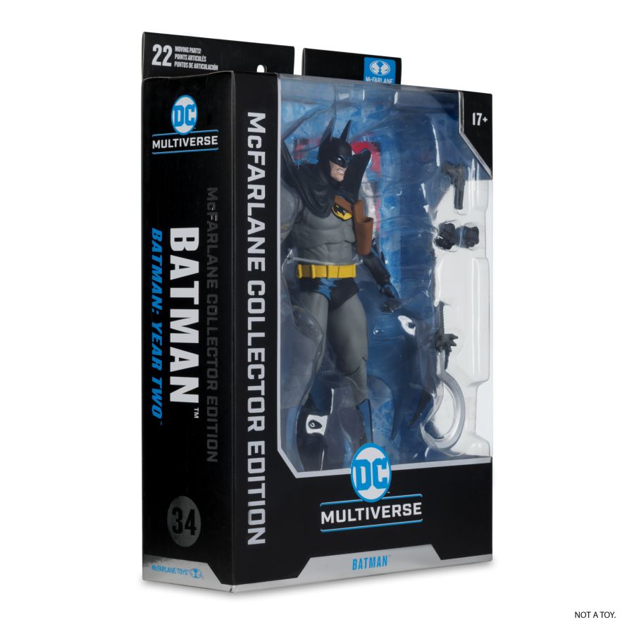 DC Comics - Batman (Batman: Year Two) Version 2 Mcfarlane Collector Edition 7" Figure