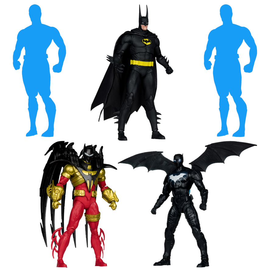 DC Multiverse - Wave 4 7" Action Figure Assortment (6 Pieces)
