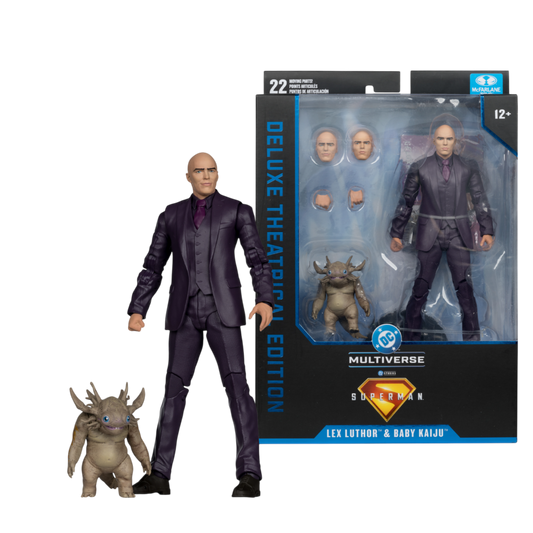 Superman (2025) - Lex Luthor & Baby Kaiju 7" Deluxe Figure
