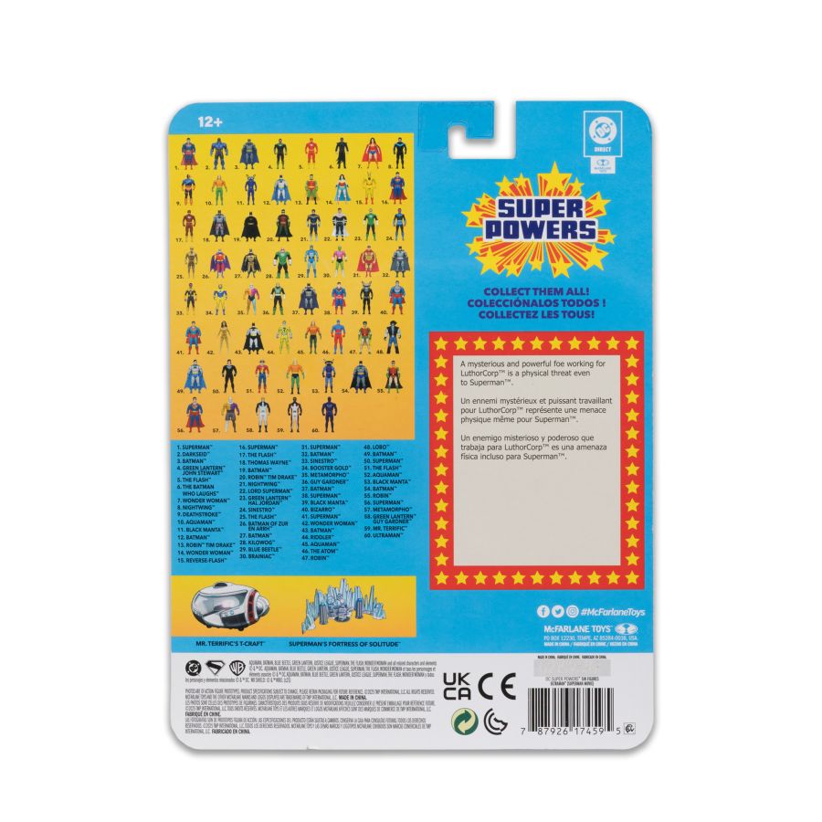 Superman (2025) - Ultraman 5 " Super Powers Figure