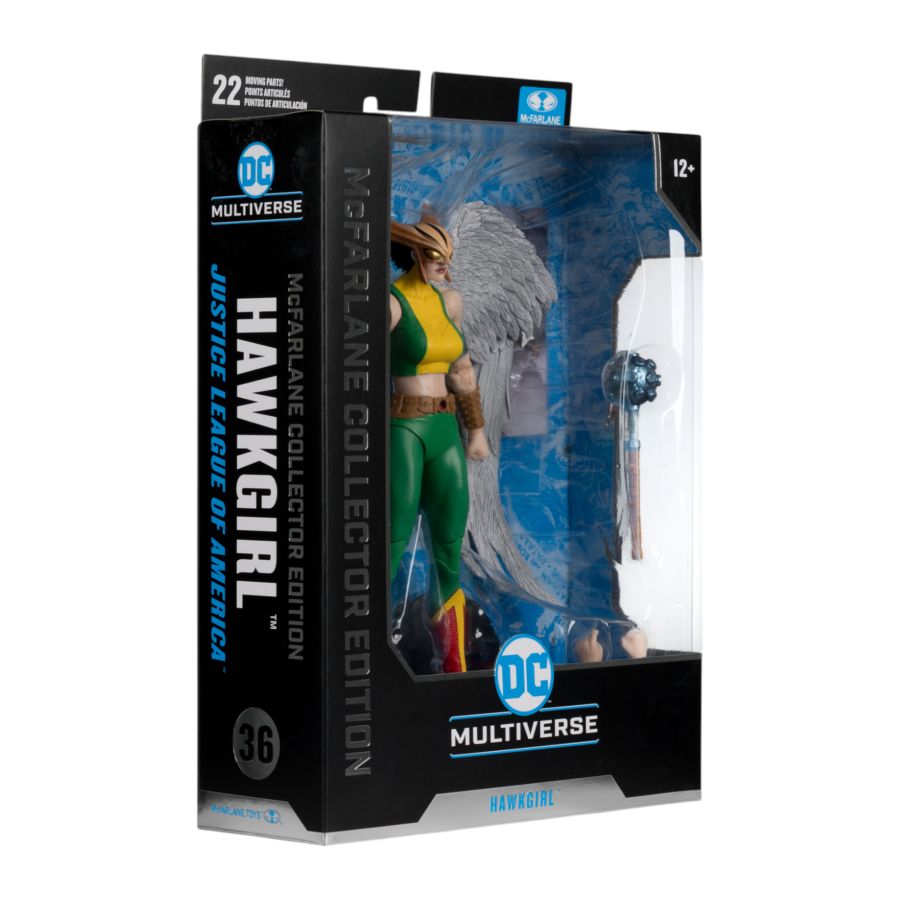 DC Multiverse - Hawk Girl (Justice League Of America) #36 Mcfarlane Collector Edition 7" Figure