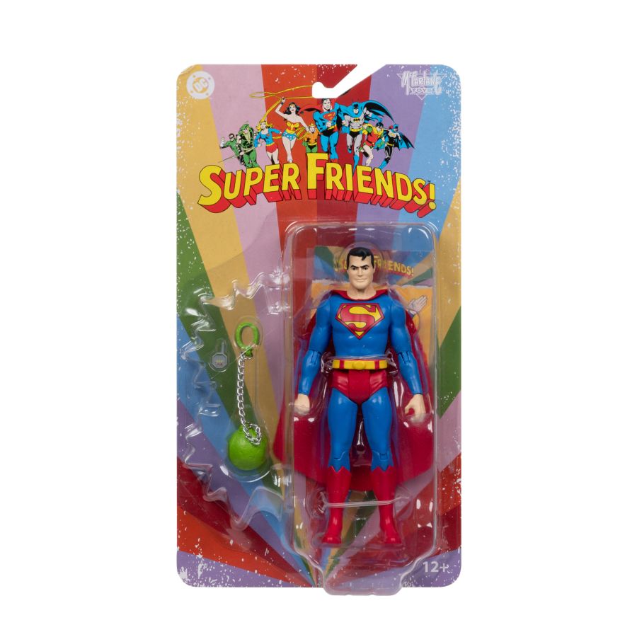 DC Comics - Super Friends Wave 13 Retro 6" Action Figure Assortment (6 Pieces)