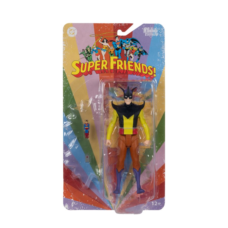 DC Comics - Super Friends Wave 13 Retro 6" Action Figure Assortment (6 Pieces)
