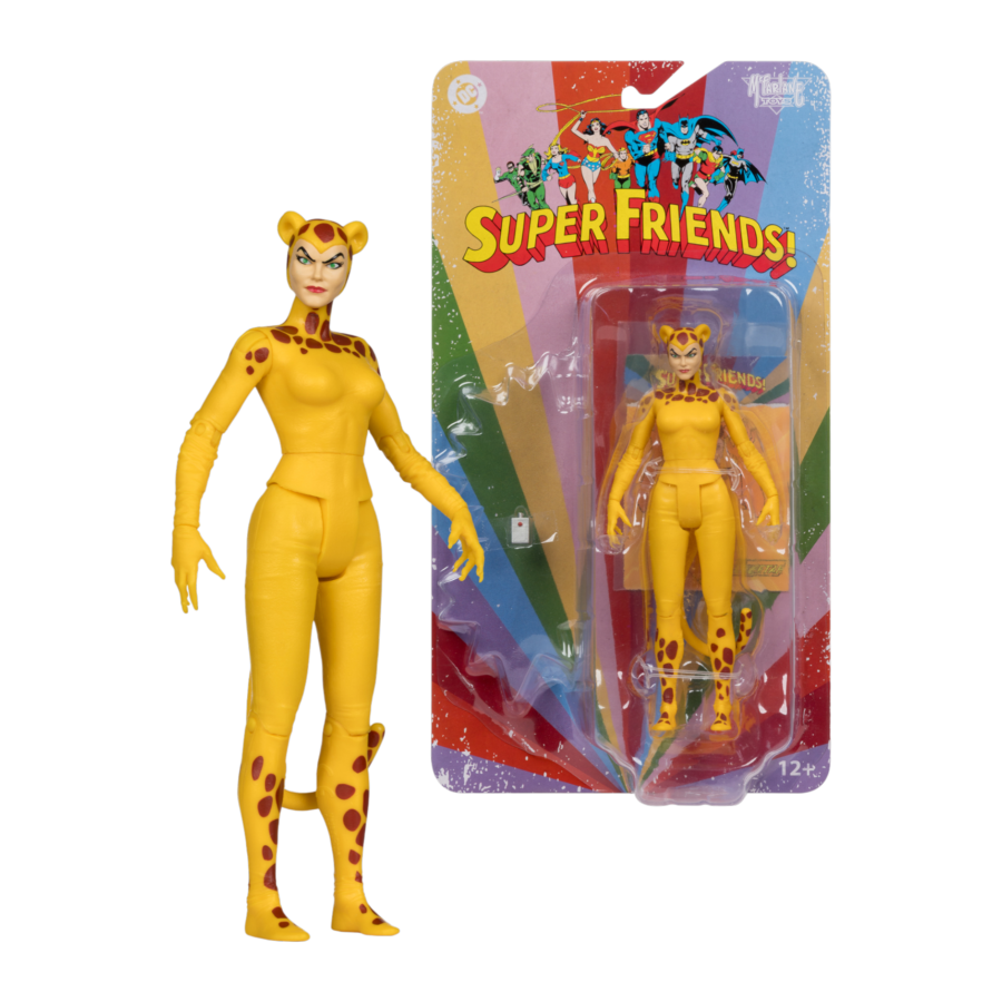 DC Comics - Cheetah Super Friends Retro 6" Action Figure