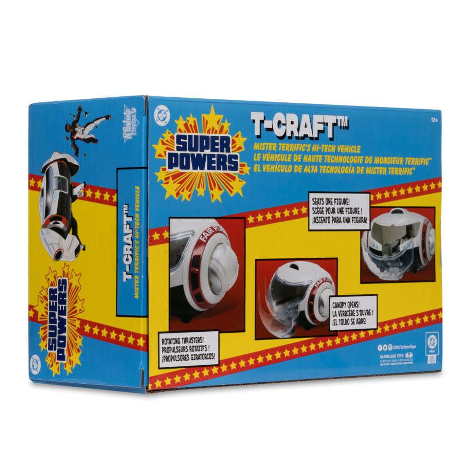 Superman (2025) - T-Craft with Mr. Terrific Super Powers Vehicles