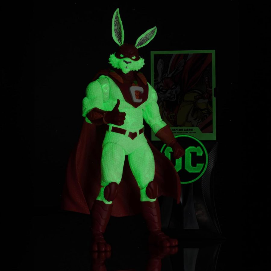 DC Multiverse - Captain Carrot (Glow in the dark) Gold Label 7" Figure