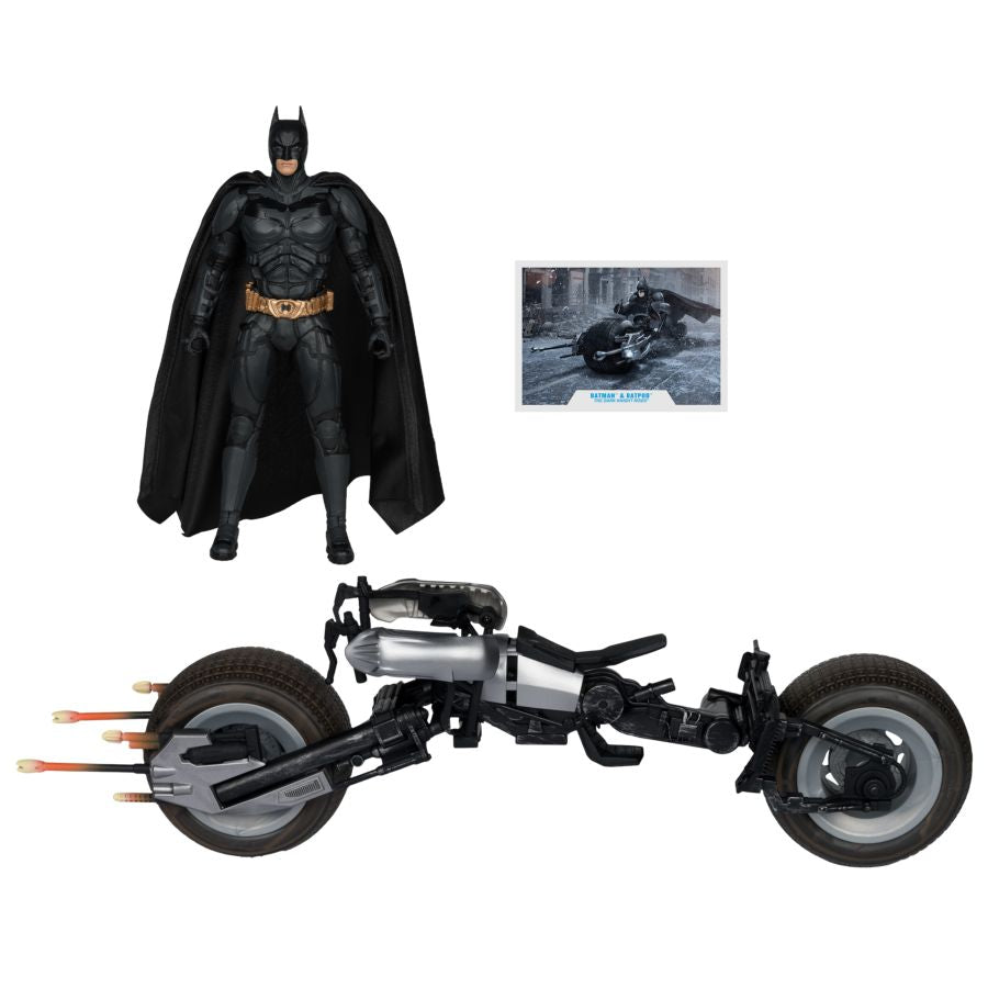 Batman Dark Knight - Batpod With Batman