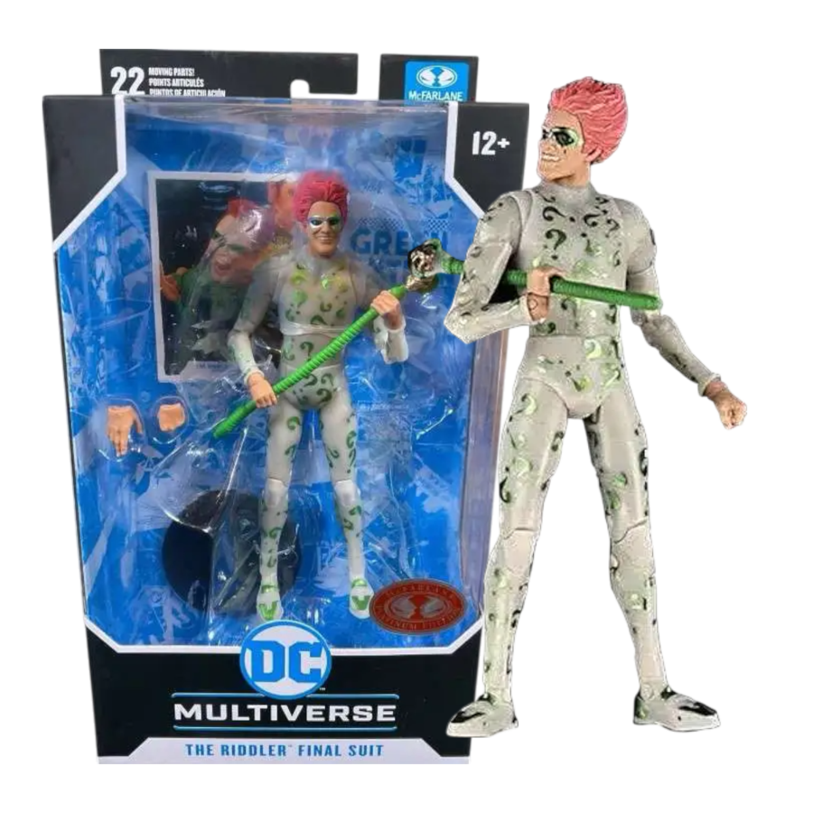 Batman Forever - DC Multiverse Riddler Final Suit (Chase Version) 7" Figure