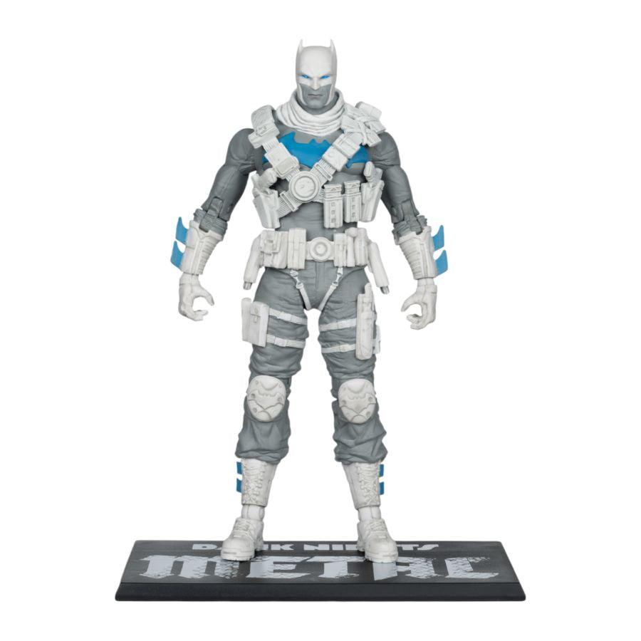 DC Multiverse - The Grim Knight B&W With Accent Gold Label 7" Figure