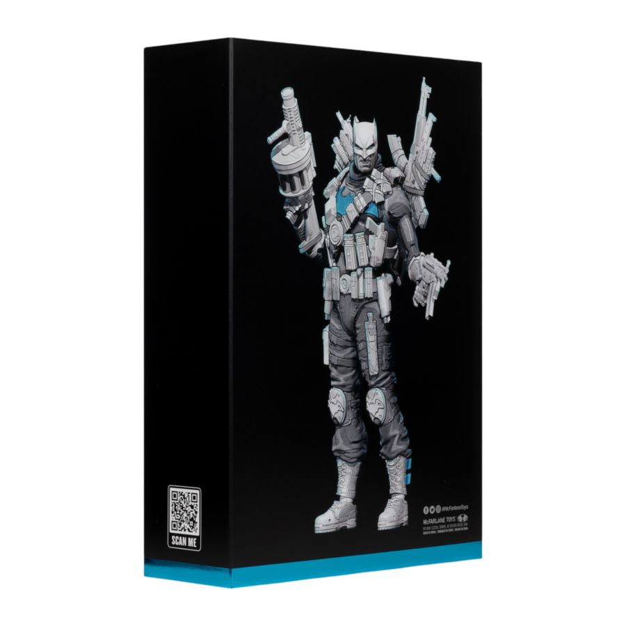 DC Multiverse - The Grim Knight B&W With Accent Gold Label 7" Figure