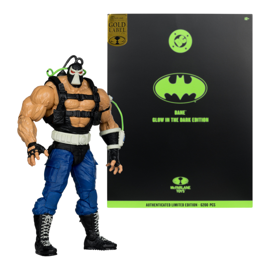 DC Multiverse - Bane Glow in the Dark (Gold Label) Megafig